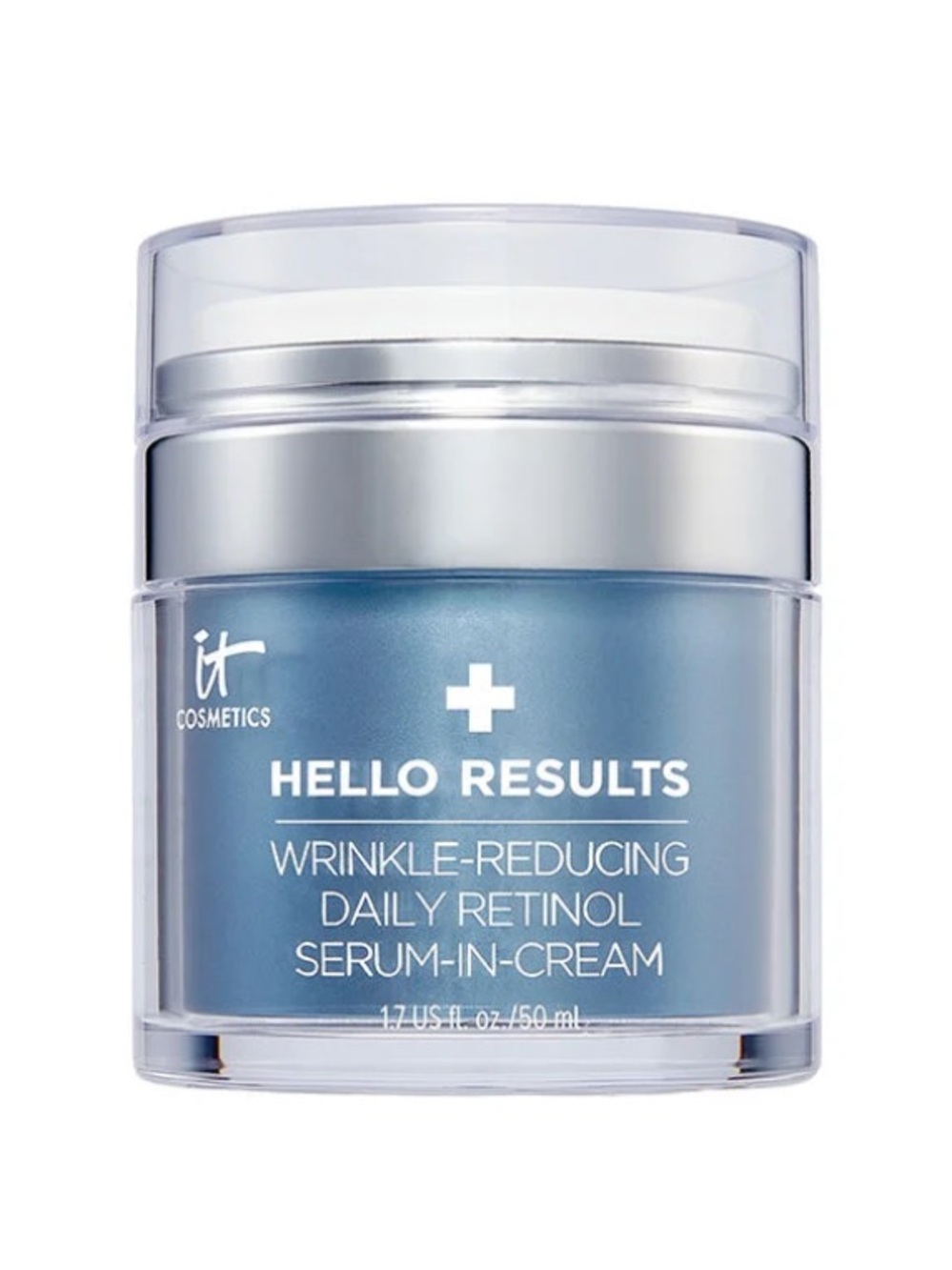 It Cosmetics. Hello Results Wrinkle-Reducing Daily Retinol Serum-In-Cream 1.7oz